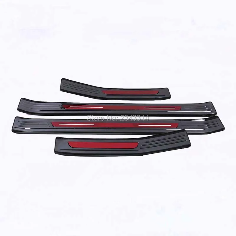 

For 2019 Nissan Teana Stainless Door Sill Scuff Kick Plate Protector Trim Guard Pedal Sticker Cover Car Styling Accessories