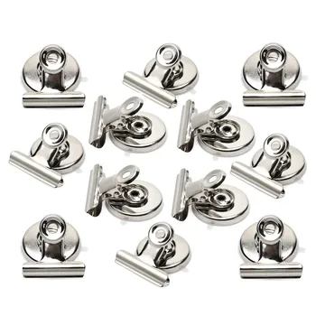 

Strong Magnetic Clips-Heavy Duty Refrigerator Magnet Clips-31mm Wide Scratch Safe-Clip Magnets Best for House Office School Us