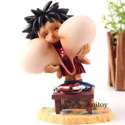 Одна штука счастливая и травмированная Обезьяна D. Луффи ПВХ one piece Action фигура японского аниме статуя Коллекция Модель Детские игрушки для