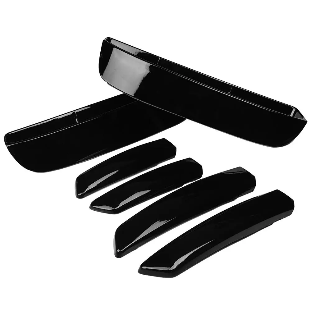 

6Pcs Front Fog Lamp Cover Trim for Land Rover Discovery 5 2017-2018 Black New arrives oto aksesuar accesorios automovil