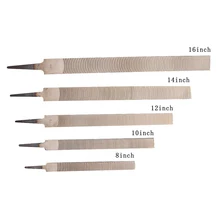 Shina 1pc 8/10/12/14/16 Inch Aluminum Plate File High Carbon Steel Woodworking Rasps