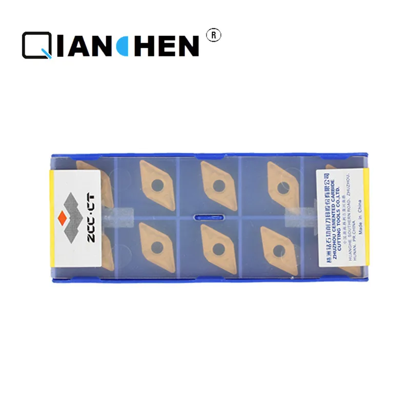 

Original ZCCCT 10pcs high quality high performance high strength CNC industry DNMG110408-PM YBC251 carbide inserts