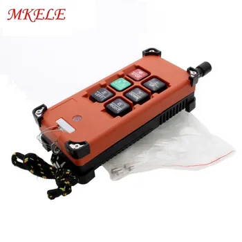 

Remote Control Distance 6 Keys F21-E1B Industrial Universal Radio Wireless For Overhead Crane AC/DC Free Shipping