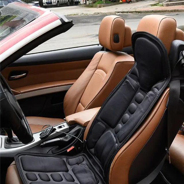 araba elektrikli isitmali masaj koltuk minderi agri boyun bel gevseme titresimli masaj aleti pad araba ofis tam vucut masaji koltugu w seat supports aliexpress