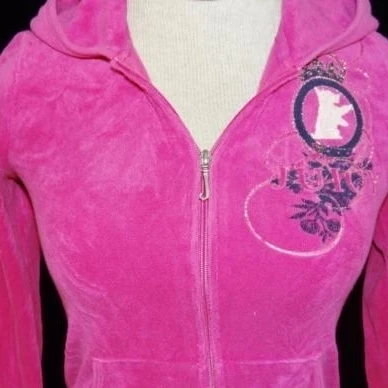 juicy couture pink moletom com capuz