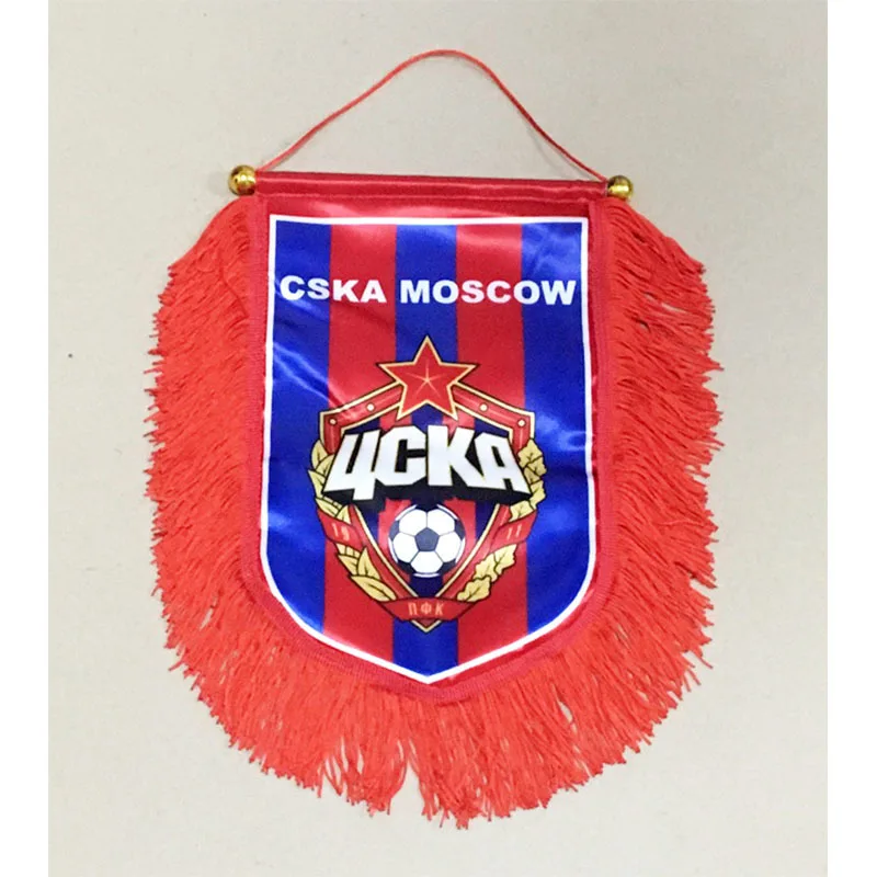 

Russia PFC CSKA Moscow 30cm*20cm Size Double Sides Christmas Decorations for Home Hanging Flag Banner Gifts