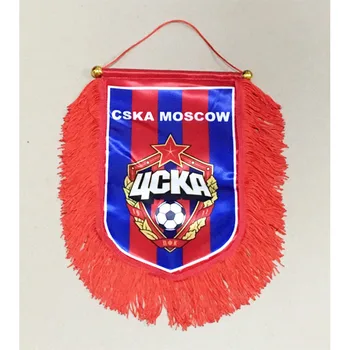 

Russia PFC CSKA Moscow 30cm*20cm Size Double Sides Christmas Decorations for Home Hanging Flag Banner Gifts