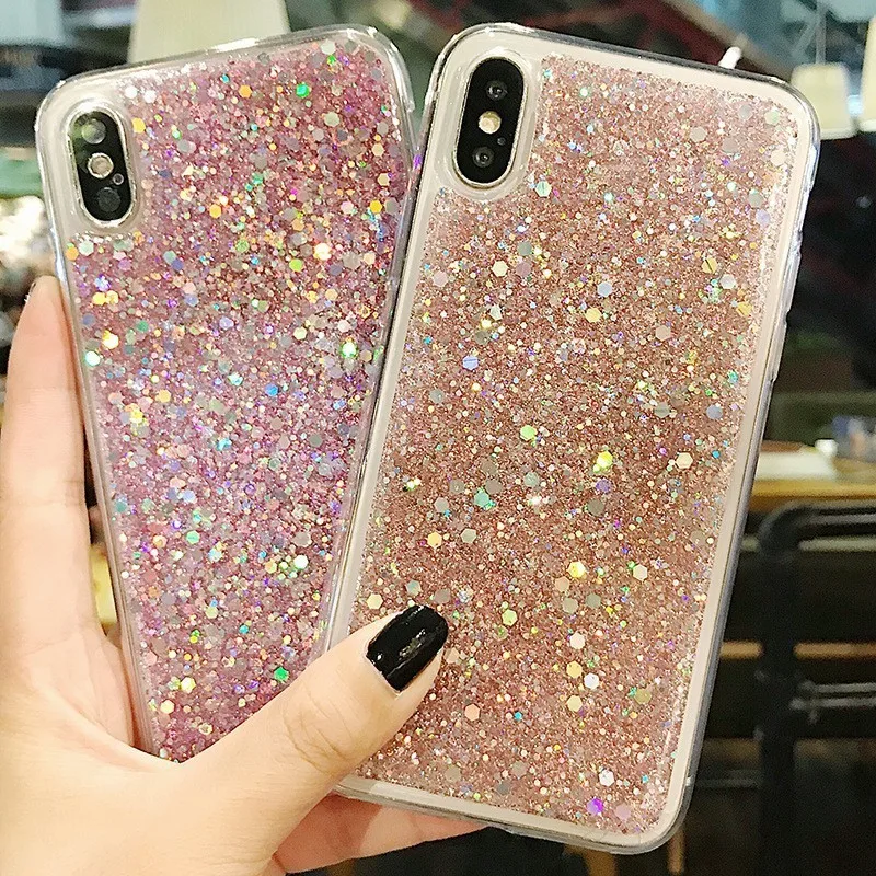 2019 блестящий чехол для Iphone 7 XS Max XR 6S 8 6 Plus роскошная брендовая задняя крышка с