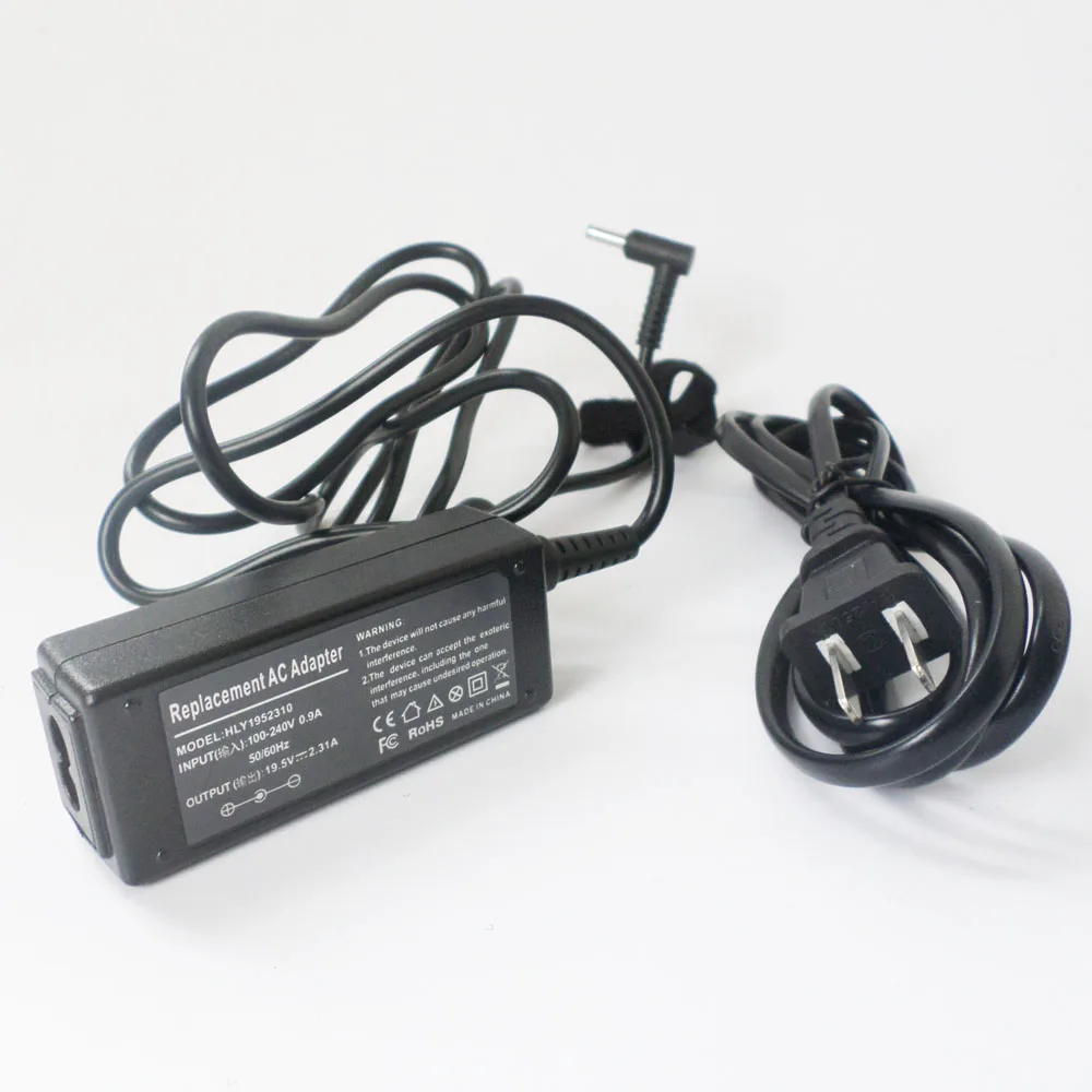 

NEW 45W Notebook AC Adapter Battery Charger For HP Probook 440 G3 / 450 G3 / 455-G3 19.5V 2.31A Power Supply Cord + Cable