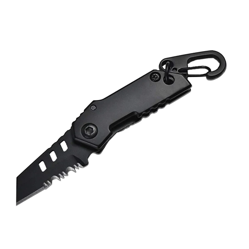 

New Sale Outdoor Mini Gear Folding Knife Pocket Gadgets Keychain Nano Blade Pocket Knife B-2 Style Edc Multi Tool For Camping