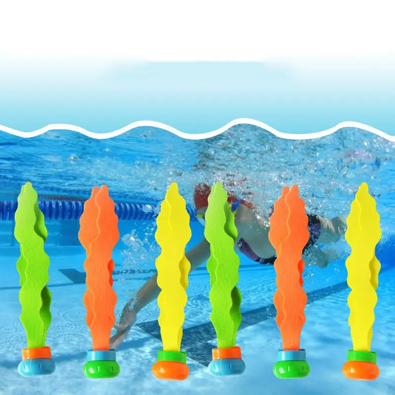 Новые Детские Дайвинг игрушка для подводного плавания захватить Dive морские водоросли для плавания для бассейна, подводная шары для игры раковина обучение для дайвинга с морскими водорослями, игрушка для детей