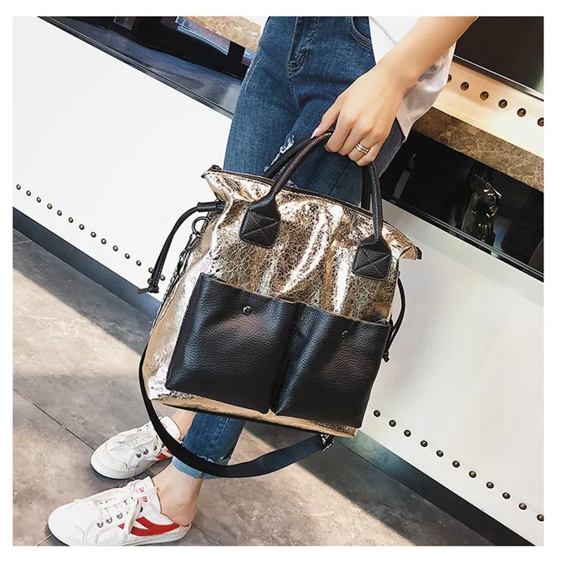 Us 17 91 40 Off 2019 Young Lady Handbags Shoulder Bags Messenger Bag Women S Large Capacity Fashion Ping Handbag On