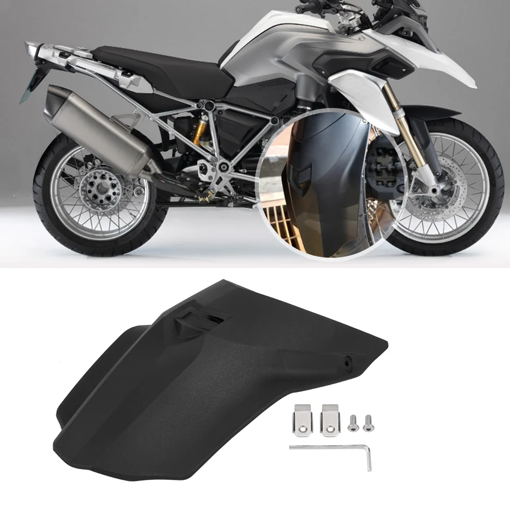 

Motorcycle Front Mudguard Fender Extender Extension Cover Universal for BMW R1200 GS LCADV 2013 2014 2015 2016 2017 2018