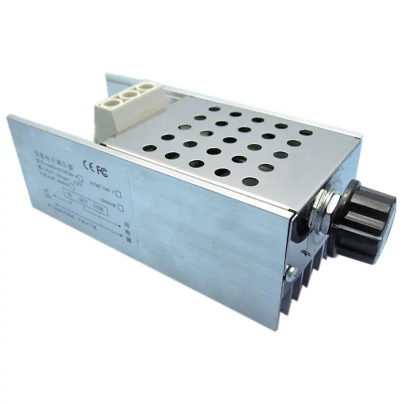 

CNIM Hot 1 PCS silver + aluminum 10000w High Power SCR BTA100-800B Electronic Voltage Regulator For Speed Control & Dimming &