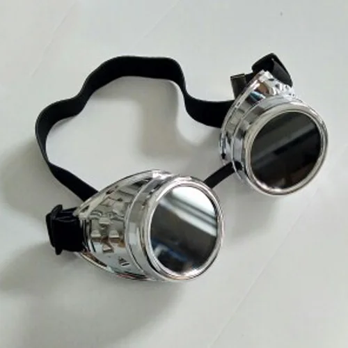 1,5 мм сварка кибер круглые очки Готический стимпанк Косплей антикварная вещь, викторианский Косплей защитные очки линзы против пыли