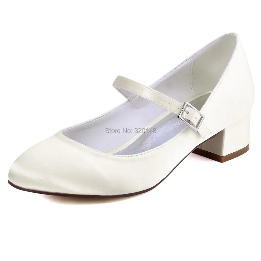 

Women shoes Low heel ivory Size 10 Bridal Wedding Shoes Satin Bride Lady Prom Party Dress Pumps Purple FC1614