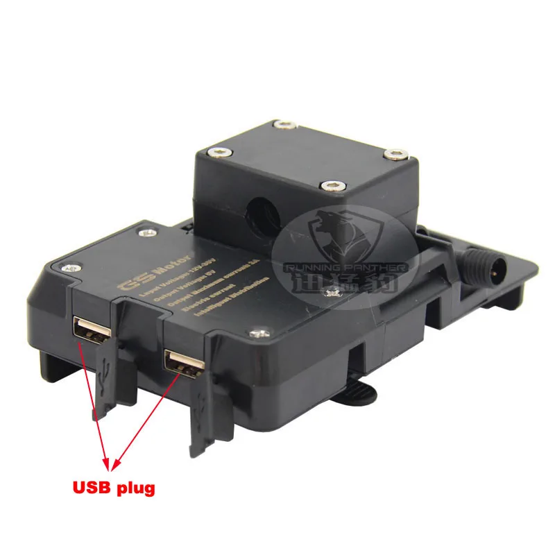 

Input 12V-30V Motorcycle USB Charger Mobile Phone Holder Stand Bracket for BMW R1200GS LCAdventure 2014 2015 2016 2017