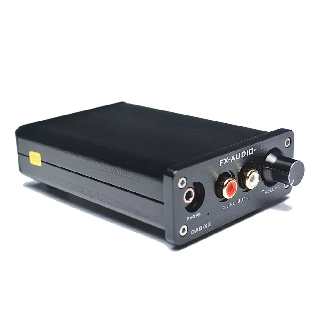 FX-Audio DAC X3 наушники AUX усилитель мини декодер DAC настольный мини-усилитель аудио HiFi DC12V 24 бит/192 кГц