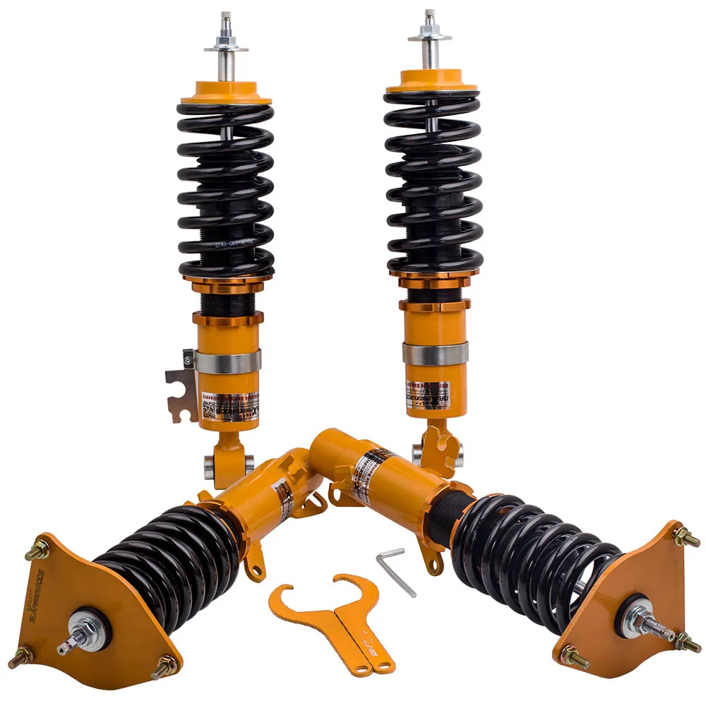 Complete Coilover Suspension kit 24 Ways Adj Damper Shock Absorber