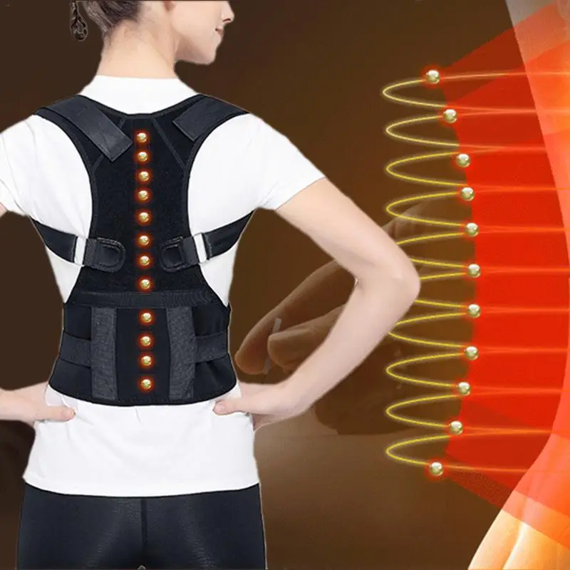 

Back Support Belt Protector Gear Harness Orthopedic Posture Straight Back Support Belt