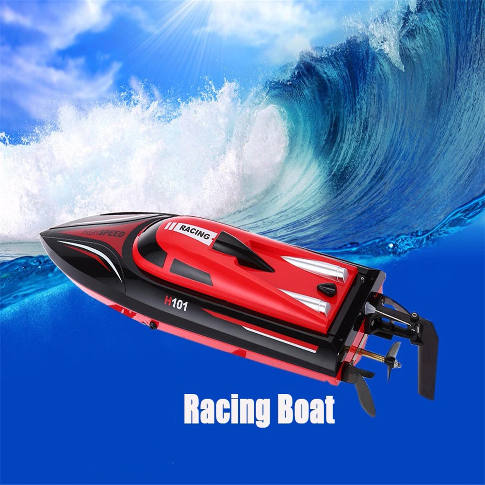 

H101 2.4g Remote Control 180 Degree Flip High Speed Electric 4 Channels Racing Rc Boat Speedboat Children Kids Toys Gift