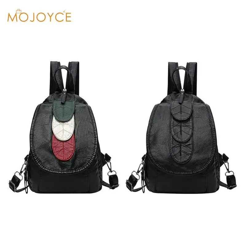 

Soft PU Leather Travel Backpack Korean Women Backpack Leisure Small PU leather Vintage Backpack Casual Rucksack Bags