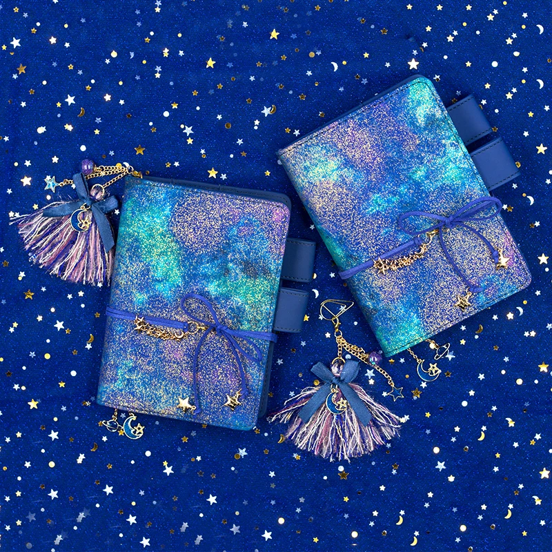 

" Starry Sky " Korean Style Hand Account NoteBook Notepad A5 Size