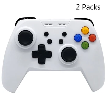 

380mAh Wirless Bluetooth Gampead Controller Joystick Support version 5.0 Pro Gaming for Nintend Switch 2pieces