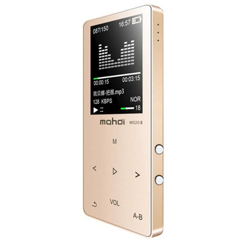 Mahdi M320 Mp3 плеер 8 Гб металлический Hifi без потерь аудио музыкальный встроенный