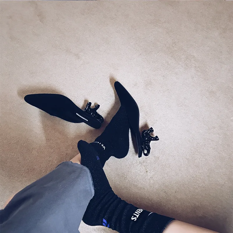 Estate Scarpe Pics As Calzature Pompe Tacchi Donna as Desig Di Strani Makasins Primavera Da Pics 2019 Femminile Balletto Hot Slipona xa8zwngHar