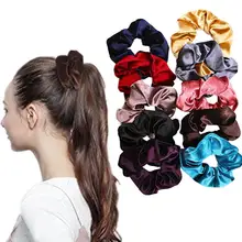 Йога эластичная лента для волос для женщин 10 шт./упак. резинки для волос кольцо эластичные резинки для волос чистый цвет поплавок спортивные аксессуары для танцев