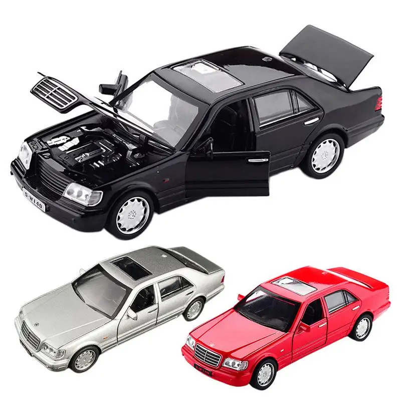 

1:32 Mercedes Benz SW140 Alloy Model Car Sound Light Pull-back Toy Car Simulation Alloy Toy Car Children Gifts New