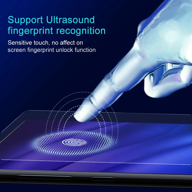Пленка imak для ультразвуковой разблокировки Samsung Galaxy S10 Plus Защитная Прозрачная