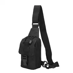 Кроссовки сумка Для мужчин Оксфорд груди пакет путешествия Организатор Multi-кармашек обновления через плечо мужской ремень сумки