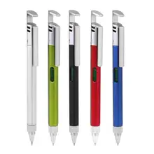 Мульти-многофункциональная шариковая ручка мобильный телефон кронштейн отвертка линейка-уровень RotatingCore поверхность живопись процесс диаметр 1,0 см