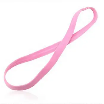 

2018 New Popular Elastic Rope Candy Color Running Headband Football Non-Slip Hair Accessories Sports Yoga Hair Band Headband