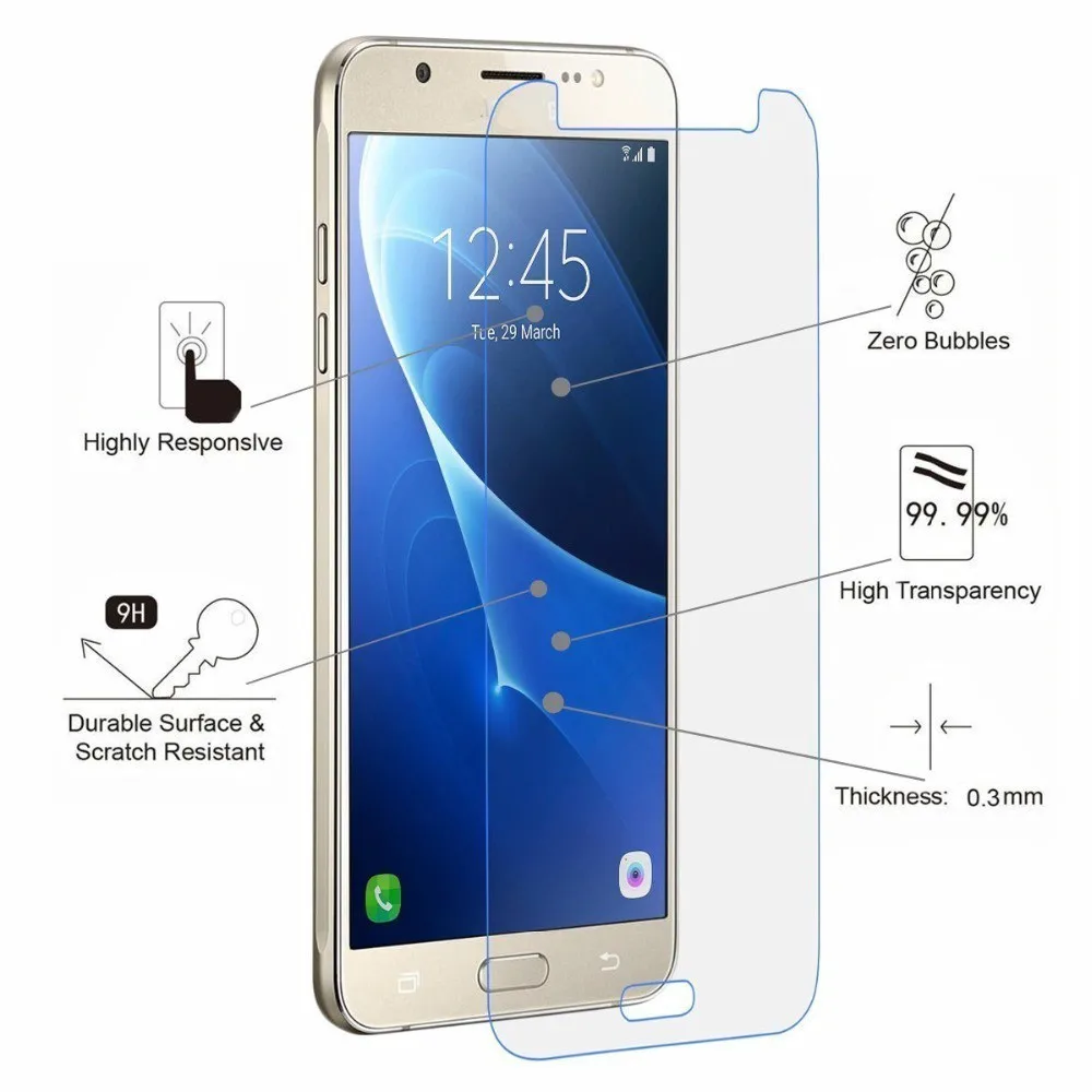 9H Защита экрана для Samsung Galaxy A10 A20 A30 A40 A50 закаленное стекло J4 J6 J8 A6 A8 2018 Plus Защитная