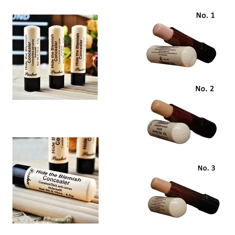 

1pcs Concealer Pen For Face Foundation Concealer Pen Long Lasting Dark Circles Corrector Contour Concealers Stick Cosmetic