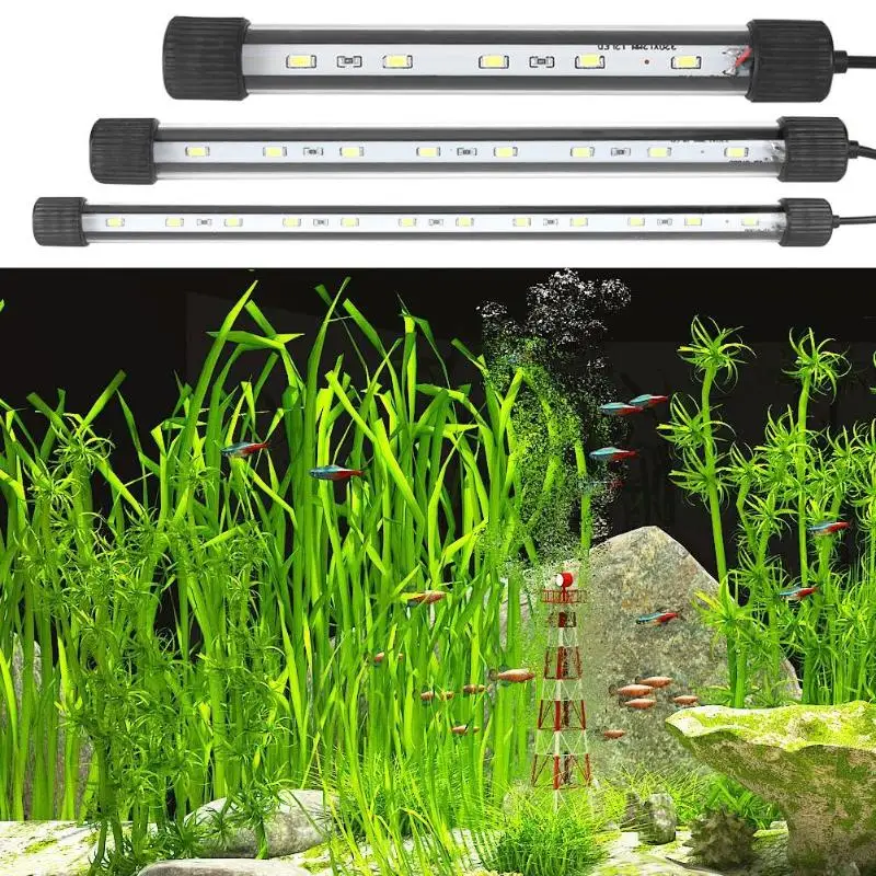 

Waterproof LED Aquarium Light Bar for Fish Tank Submersible Aquatic Pool Aquarium Underwater Lamp Pet Fish Lighting Accessories