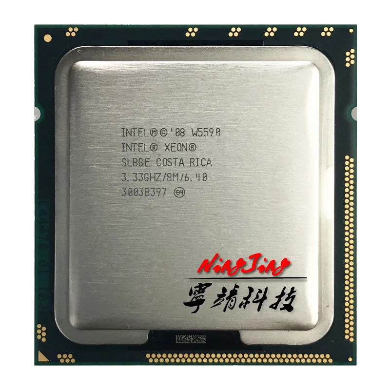 Процессор Intel Xeon W5590 3 ГГц четырехъядерный восьмипоточный ЦПУ 8 Мб 130 Вт LGA 1366 |