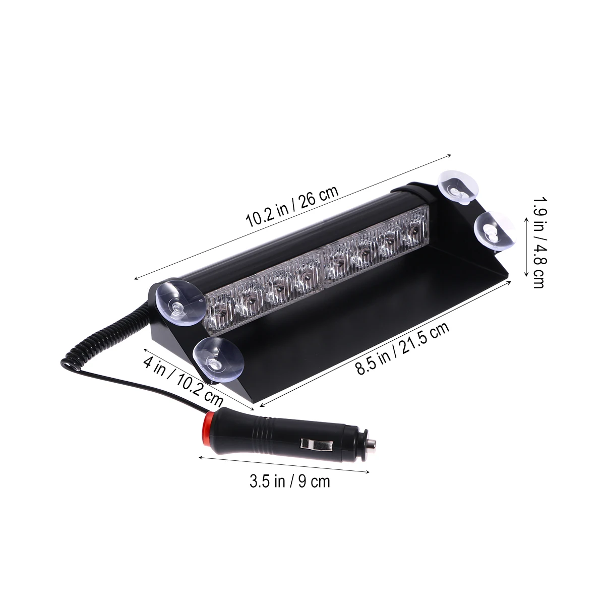 Аварийный стробоскопический фонарь Van Truck 12V 8 LED зеленый цвет украшение для