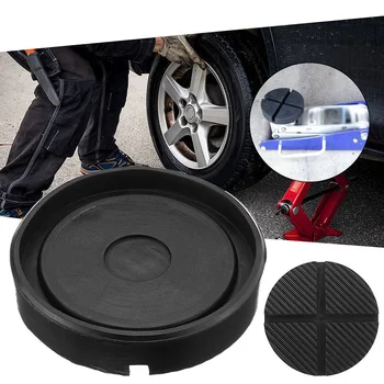 

Universal Car Cross Slotted Frame Rail Floor Jack Rubber Pad Adapter for Weld Fits for most floor jacks and lifts 12.5*2.6cm