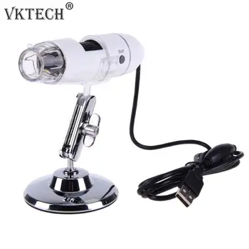 

8LED 1000X USB Microscope Portable USB Digital Microscope Endoscope Magnifier 1000X Video Camera Microscope with Stand