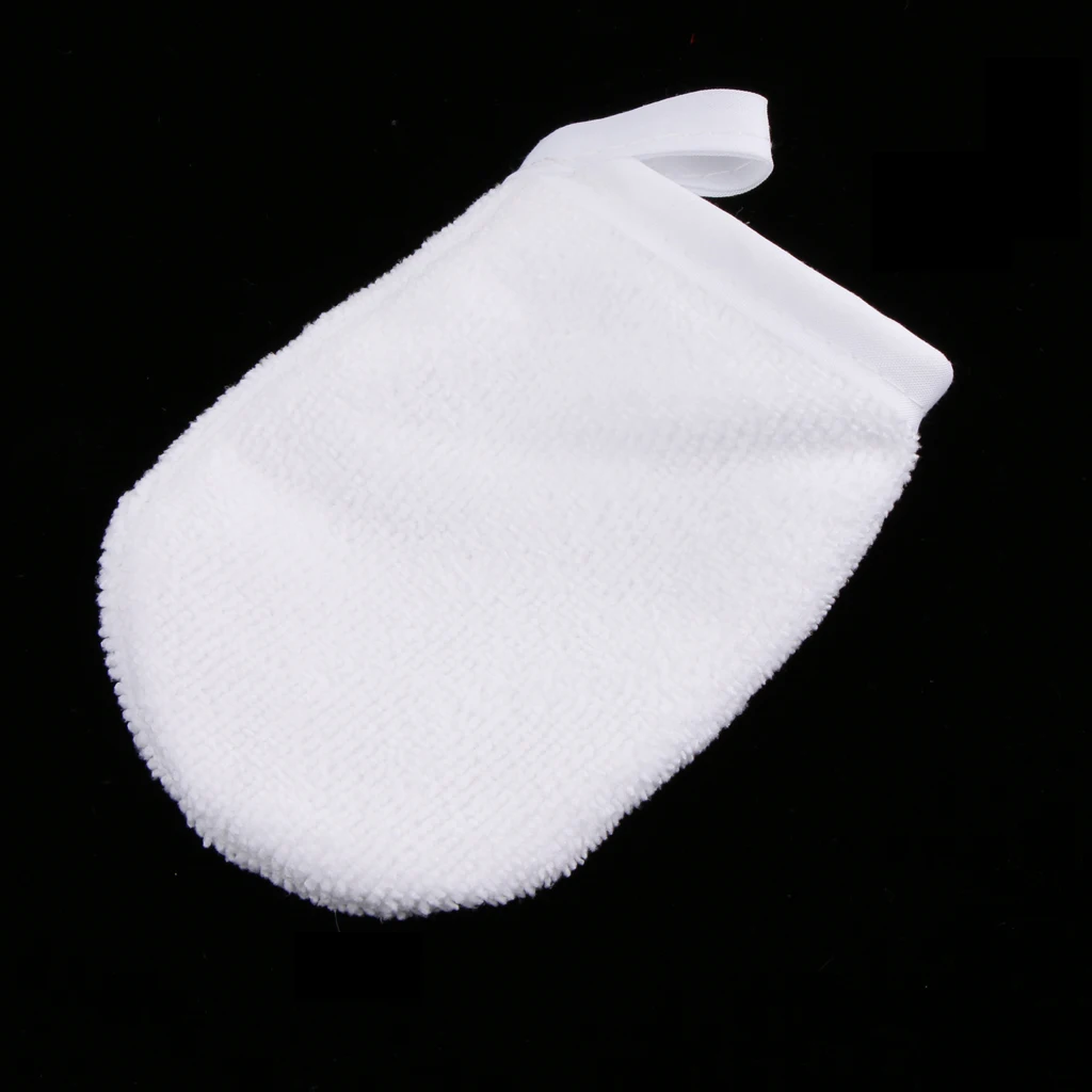 Мягкие очищающие перчатки из микрофибры для лица, 3 шт. многоразовые тканевые подушечки для лица перчатки для снятия макияжа