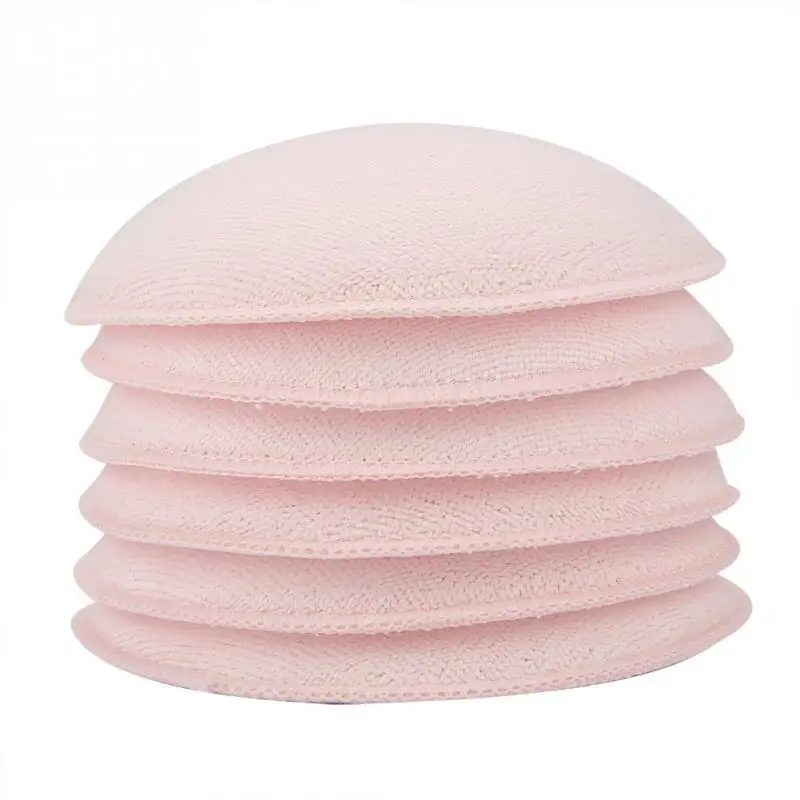 6PCS Soft Cotton Mummy Nursing Pad Feeding Breast Pad Washable