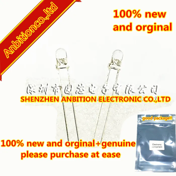 10pcs 100% new and orginal 3MM Infrared Emitter Tube SFH4350 Wavelength 850 nm Angle 13 Degree Light Emitting Diode in stock | Мобильные