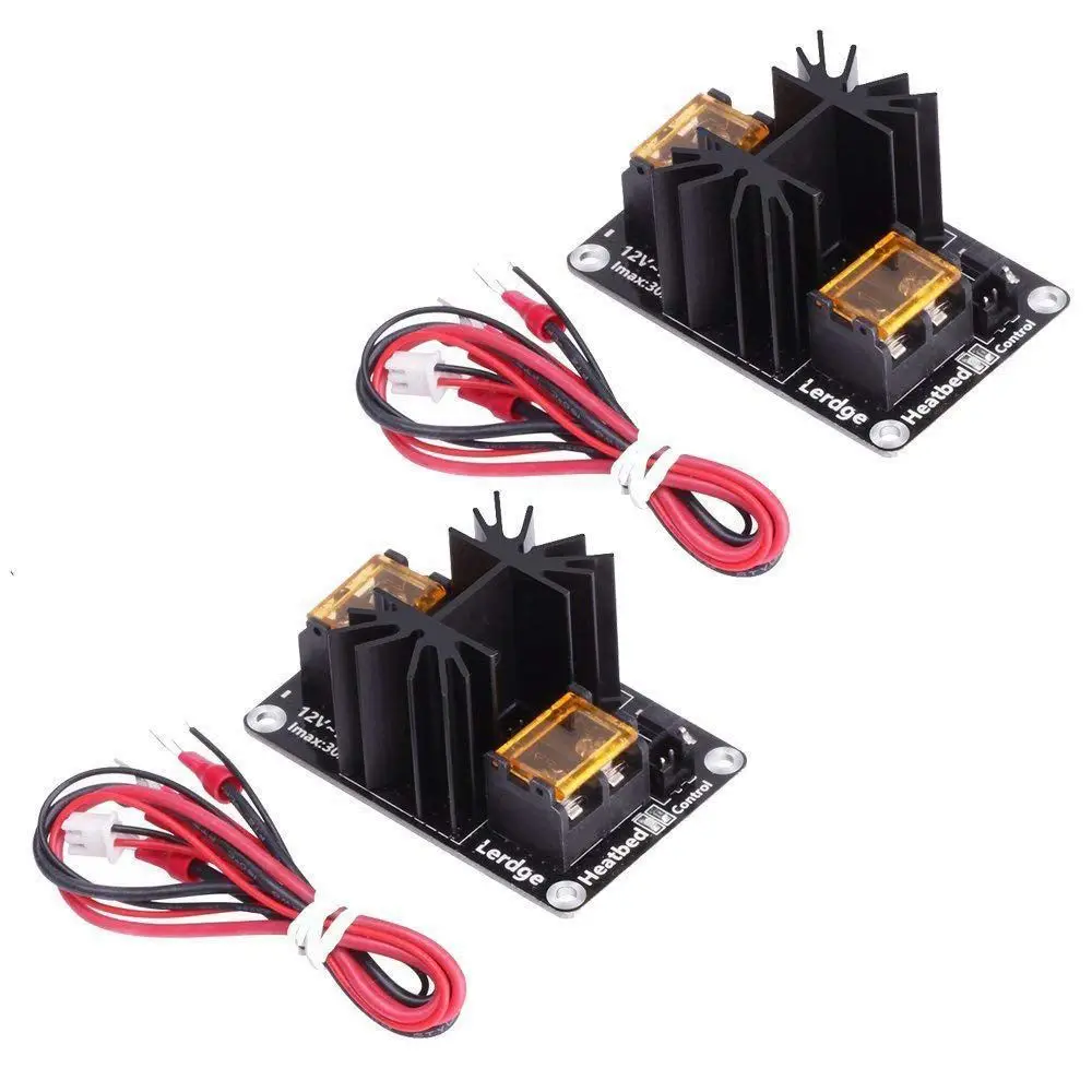 

2 Pack Upgraded Heat Bed Power Module Expansion Hot Bed Mosfet MOS Tube for Extruder, Ramps, Anet A8/A6/A2, Makerbot MK8, RepR