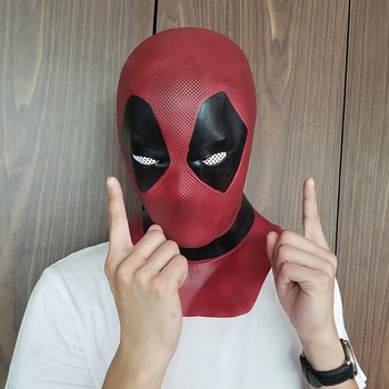 

Deadpool 2 Mask Halloween Masquerade Party Masks Cosplay Movie Superhero Mascara Mascaras De Latex Realista Carnaval Masque Mask