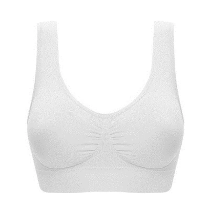 Sexy women push up BREAST bra big size backless bras plus size wireless brassiere breathable seamless bra 1pcs wfws01 2