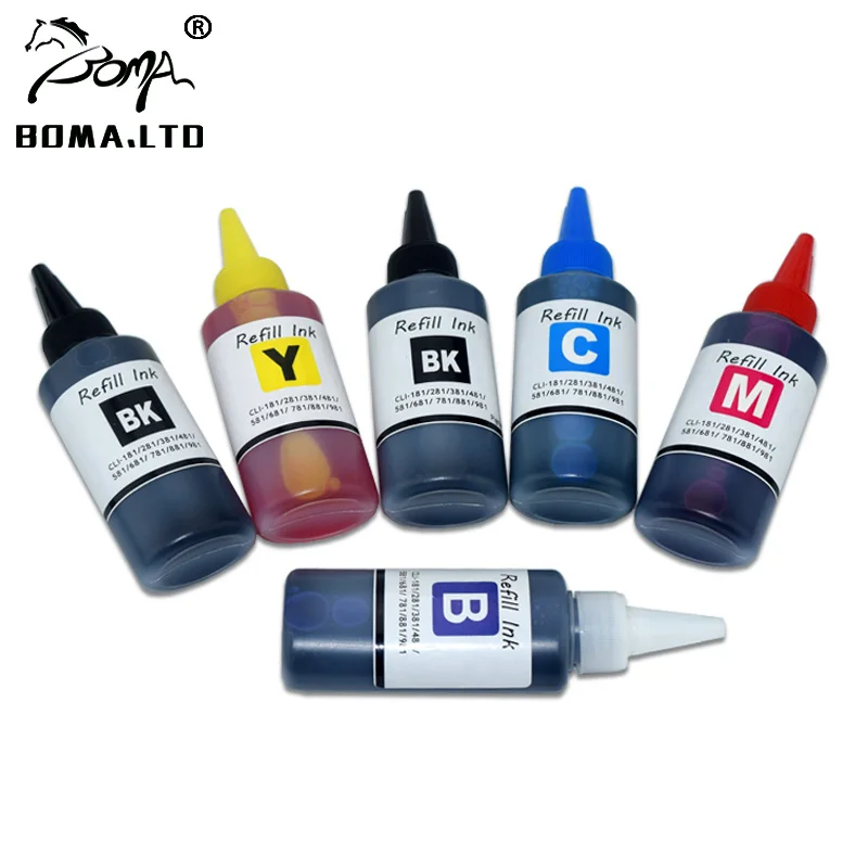 BOMA.LTD PGI 480 CLI 481 PGI480 пополнения чернил картридж с чернилами для Canon PIXMA TS704 TR7540 TR8540